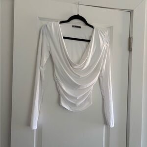 Zara Classic Ivory Blouse